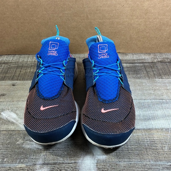 Nike Air Lunar Presto USA Olympic Men’s Size 10.5 Blue Shoes Sneakers - Picture 3 of 11